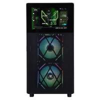 POWERBOOST PB-P4367BB USB 3.0, ATX LCD Mesh Panel, ARGB Fan, Siyah Kasa (PSU Yok)